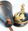 Prussian Field Artillery "Eigentums Helm" Pickelhaube with case Visuel 3
